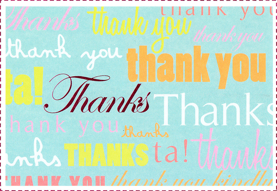 Thank You Card